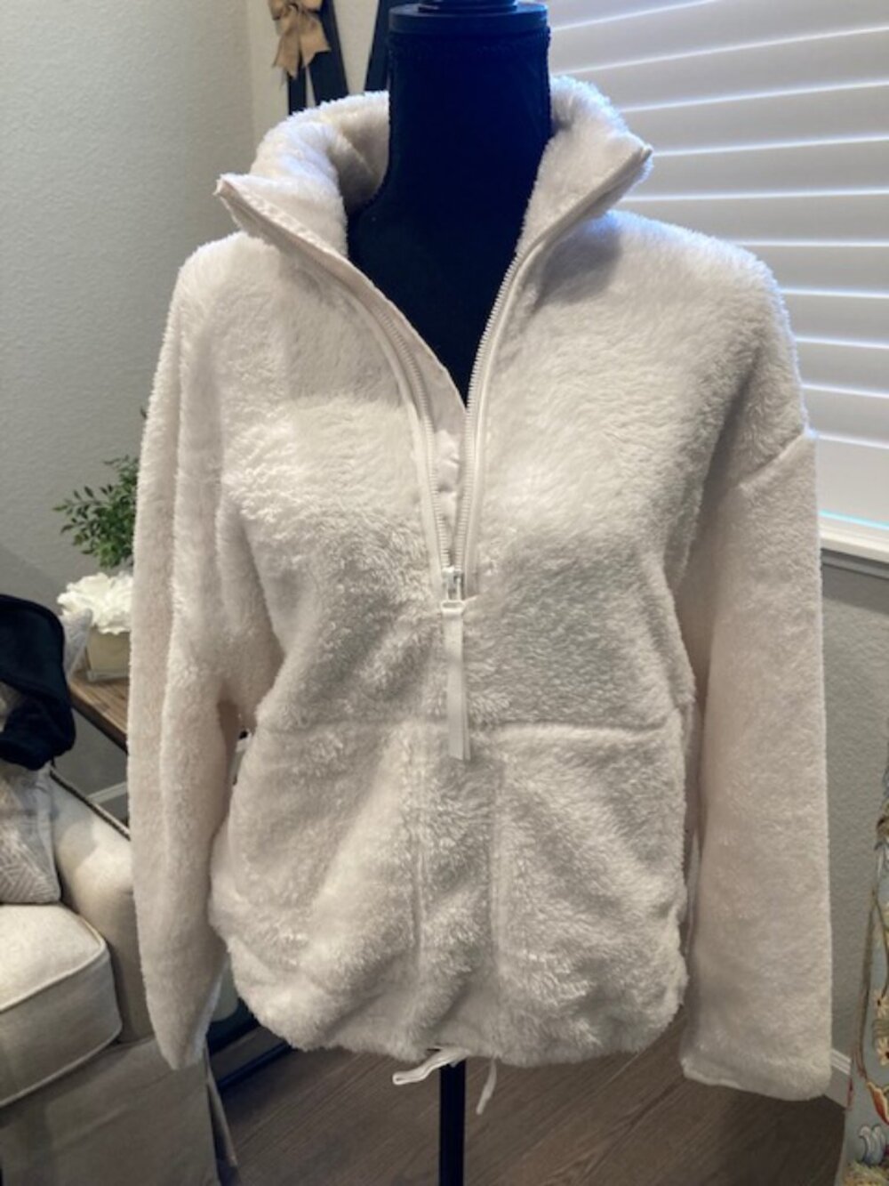 1/2 Zip Plush Jacket